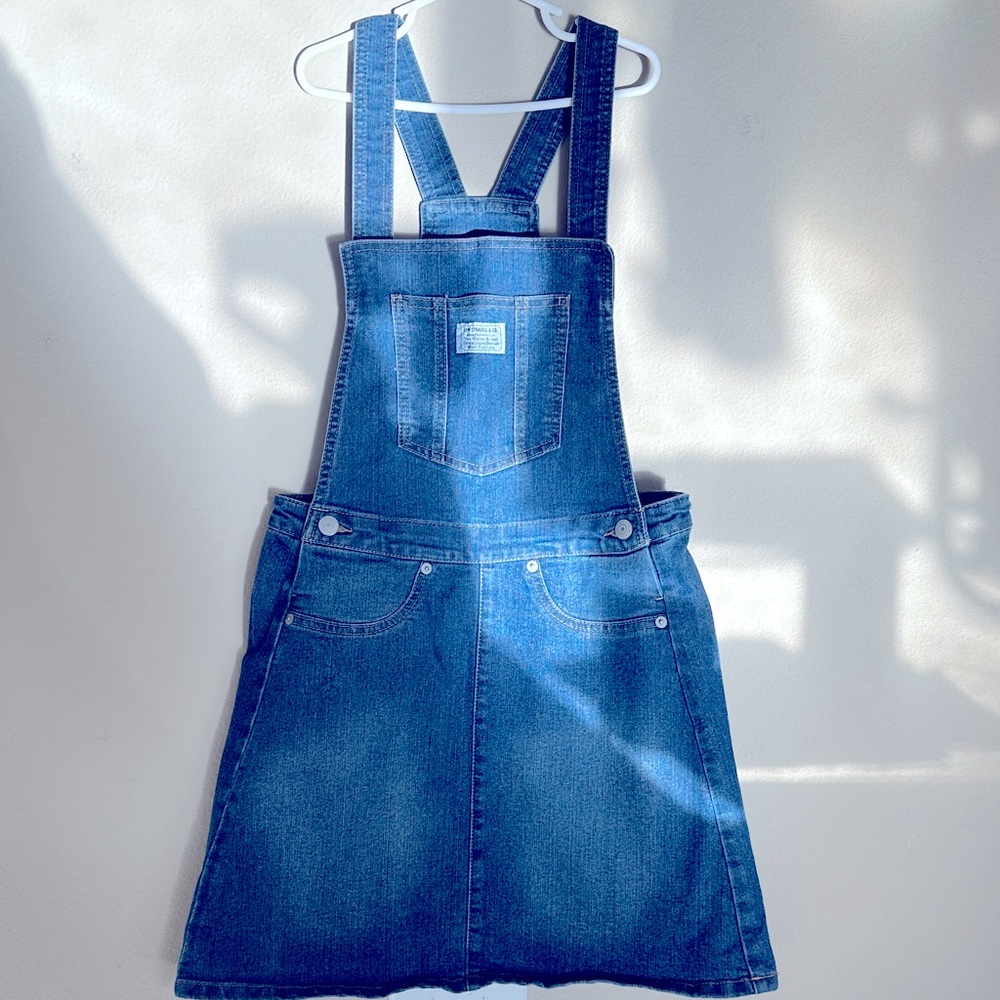 LEVIS Kids Denim Overall Skirt